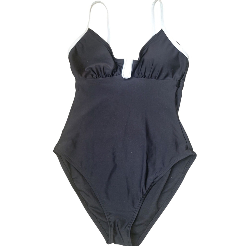 Shade Shore Women's High Leg Medium Seat Coverage Swimsuit Size Medium NWT